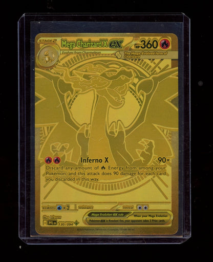 ME02: Phantasmal Flames #130/094 Mega Charizard X ex