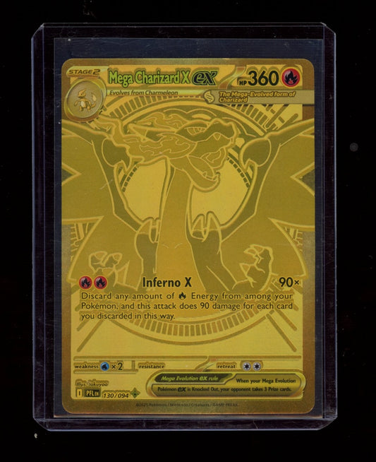 ME02: Phantasmal Flames #130/094 Mega Charizard X ex