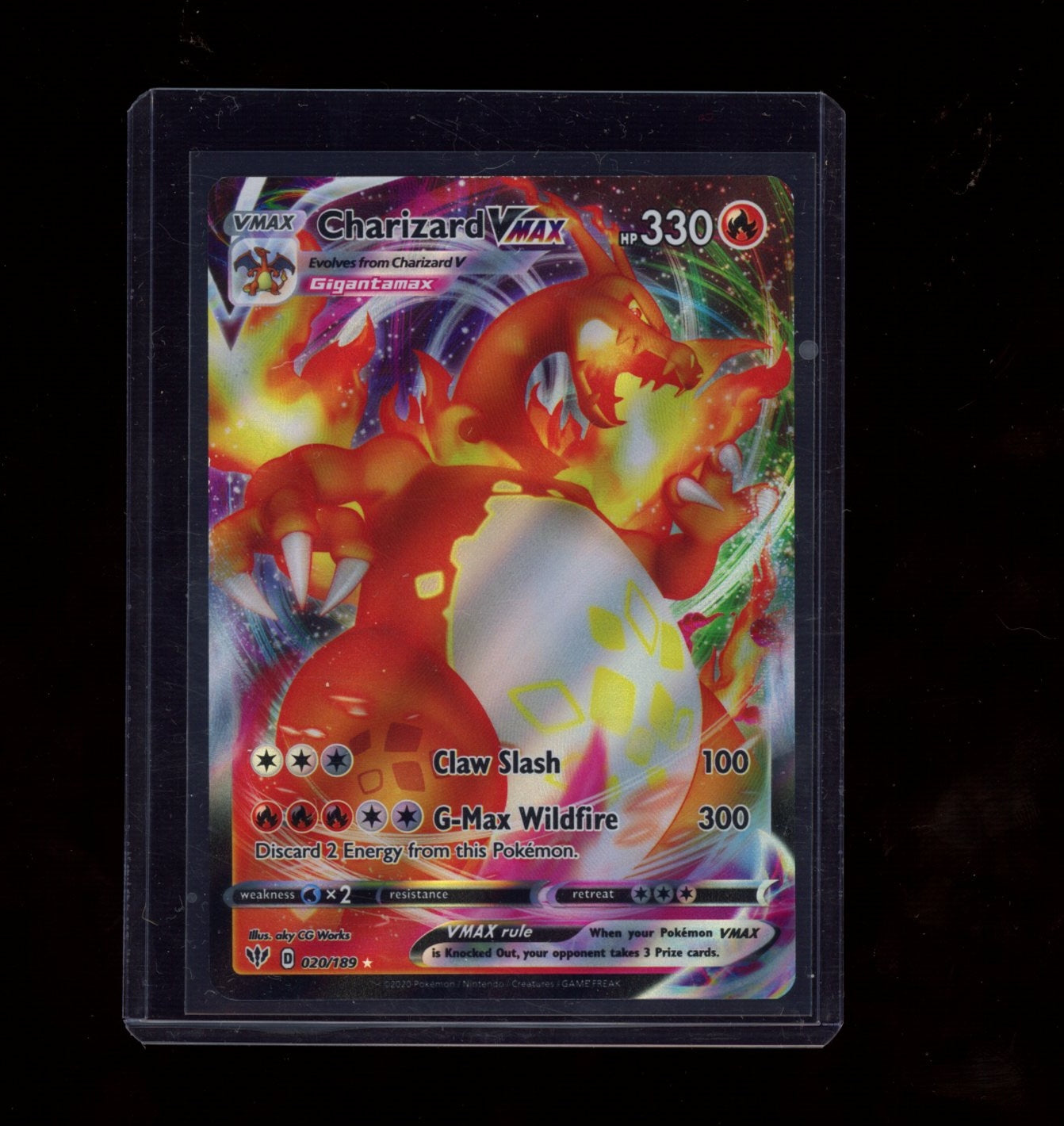 SWSH03: Darkness Ablaze #020/189 Charizard VMAX