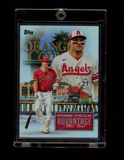 2024 Topps #HFA-8 Mike Trout Home Field Advantage