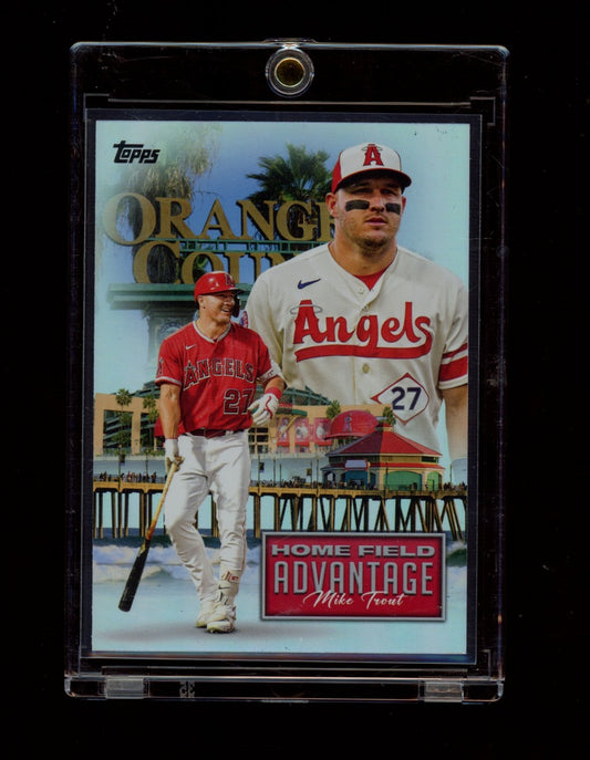 2024 Topps #HFA-8 Mike Trout Home Field Advantage