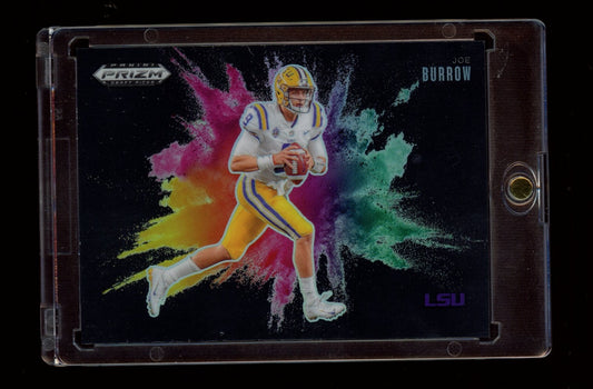 2025 Panini Prizm Draft Picks #24 Joe Burrow Black Color Blast