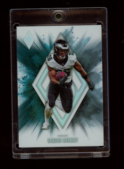 2025 Panini Phoenix #18 Saquon Barkley Color Blast