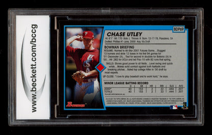 2001 Bowman Draft Picks & Prospects #BDP69 Chase Utley BCCG 10