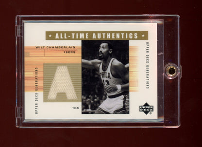 2002-03 Upper Deck Generations #WC-A Wilt Chamberlain All-Time Authentics