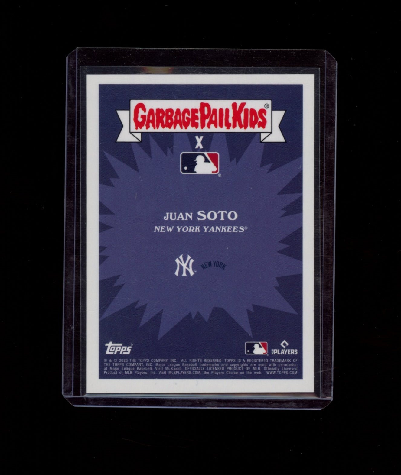 2023 Topps Garbage Pail Kids x MLB Series 3 #15c Juan Soto C Name Variations