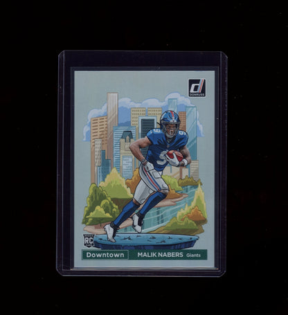 2024 Donruss #18 Malik Nabers Downtown