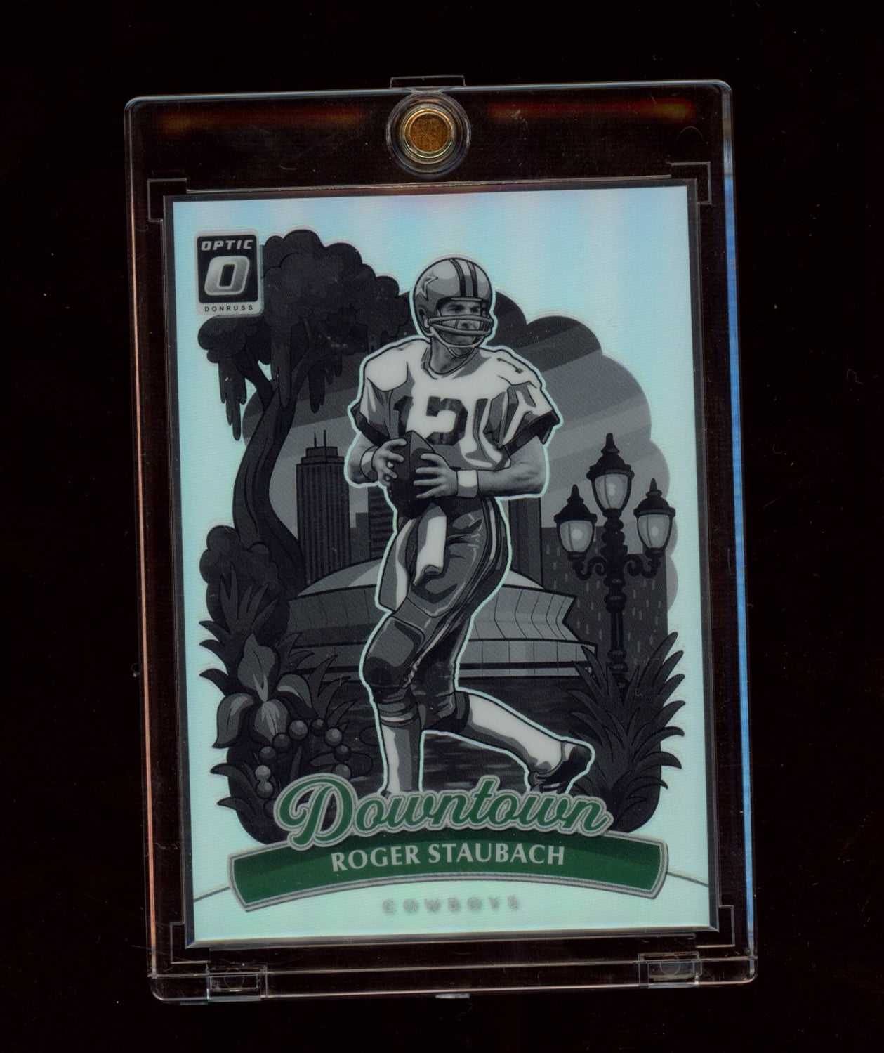 2025 Donruss Optic #3 Roger Staubach Downtown Legends
