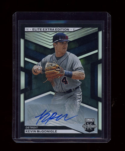 2023 Panini Elite Extra Edition #100 Kevin McGonigle Signatures
