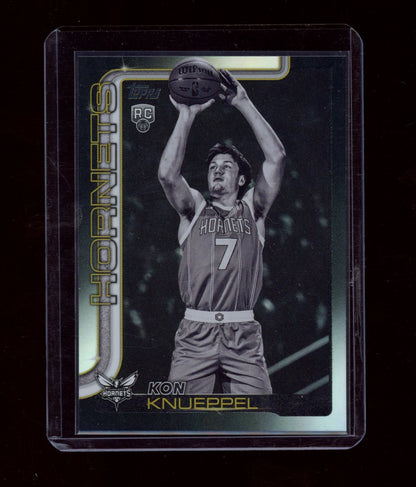 2025-26 Topps #204 Kon Knueppel Blackout