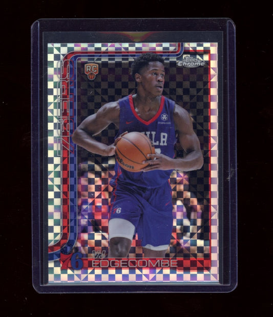 2025-26 Topps Chrome #253 VJ Edgecombe X-Fractor