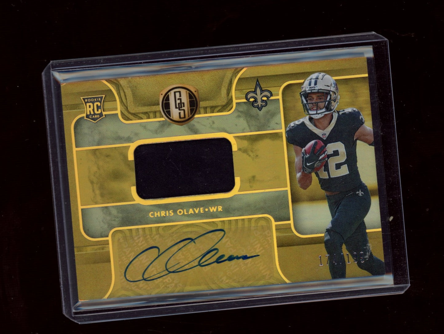 2022 Panini Gold Standard #213 Chris Olave RPA Prime #/199