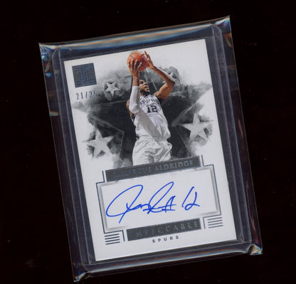 LaMarcus Aldridge 2019-20 Impeccable Impeccable Stars Signatures #/25