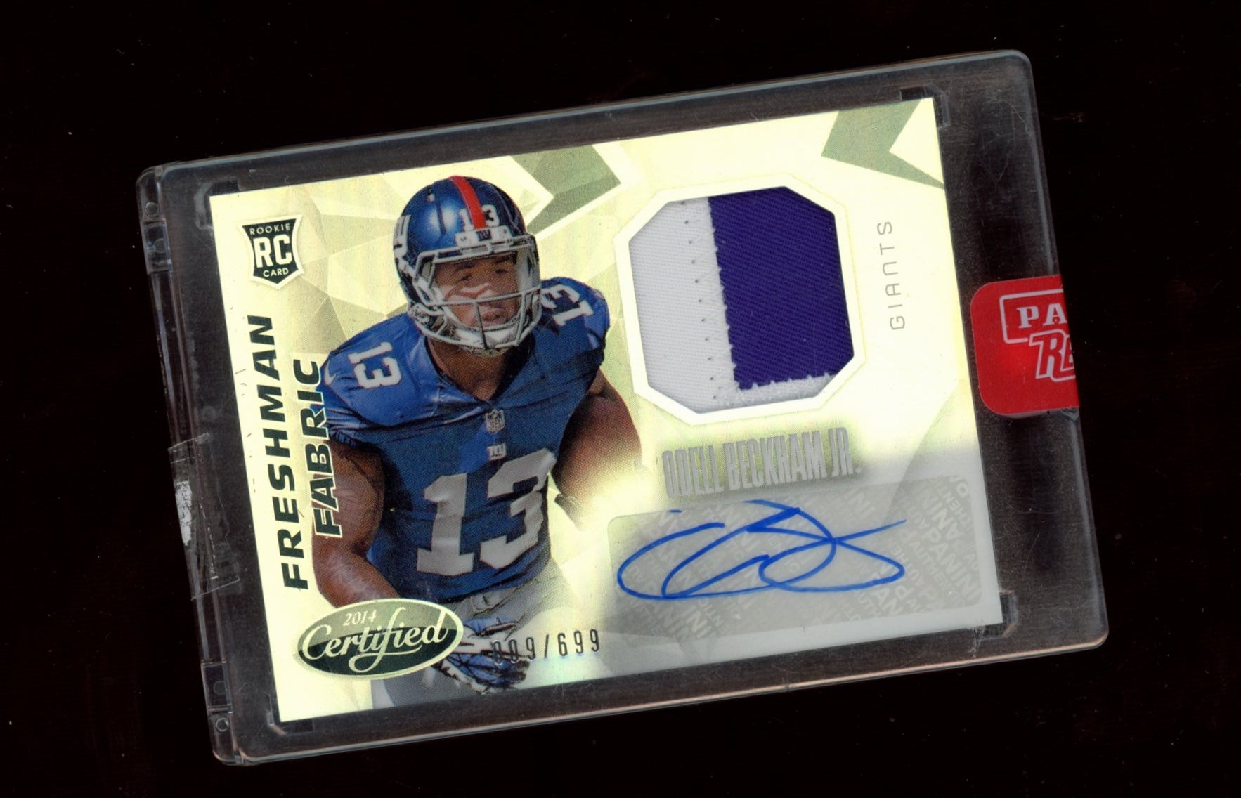 2014 Panini Absolute RPA #233 Odell Beckham Jr. #/699