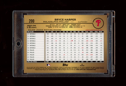 2024 Topps #200 Bryce Harper Golden Mirror