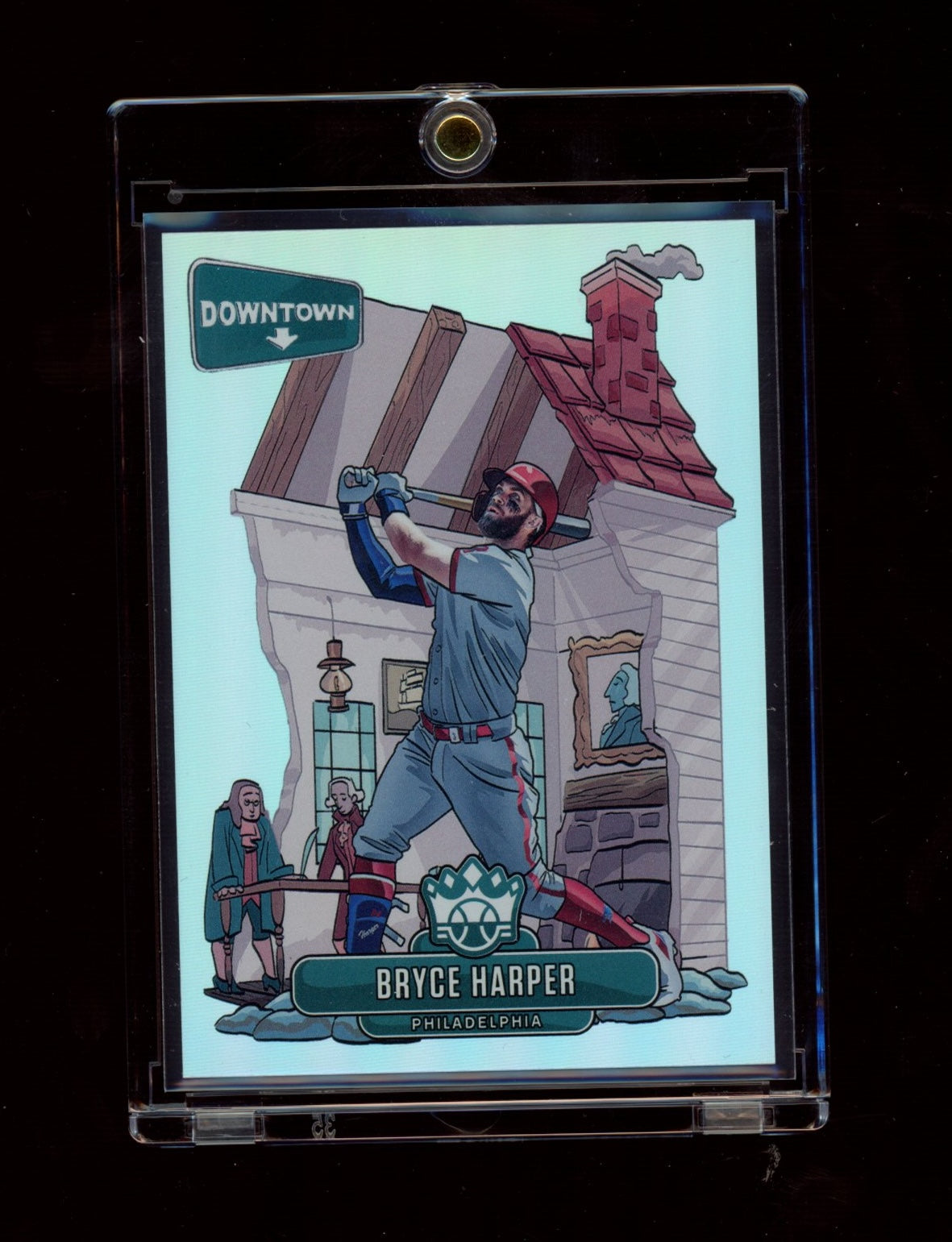 2022 Panini Diamond Kings #D18 Bryce Harper Downtown