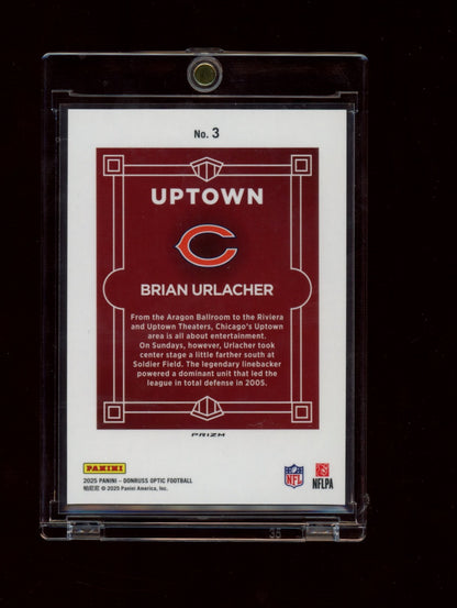 2025 Donruss Optic #3 Brian Urlacher Uptown