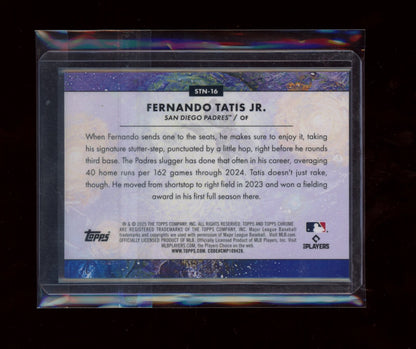 2025 Topps Chrome Cosmic #STN-16 Fernando Tatis Jr. Stars in the Night
