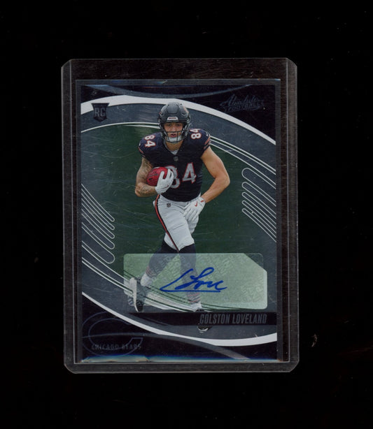 2025 Panini Absolute #114 Colston Loveland Autograph