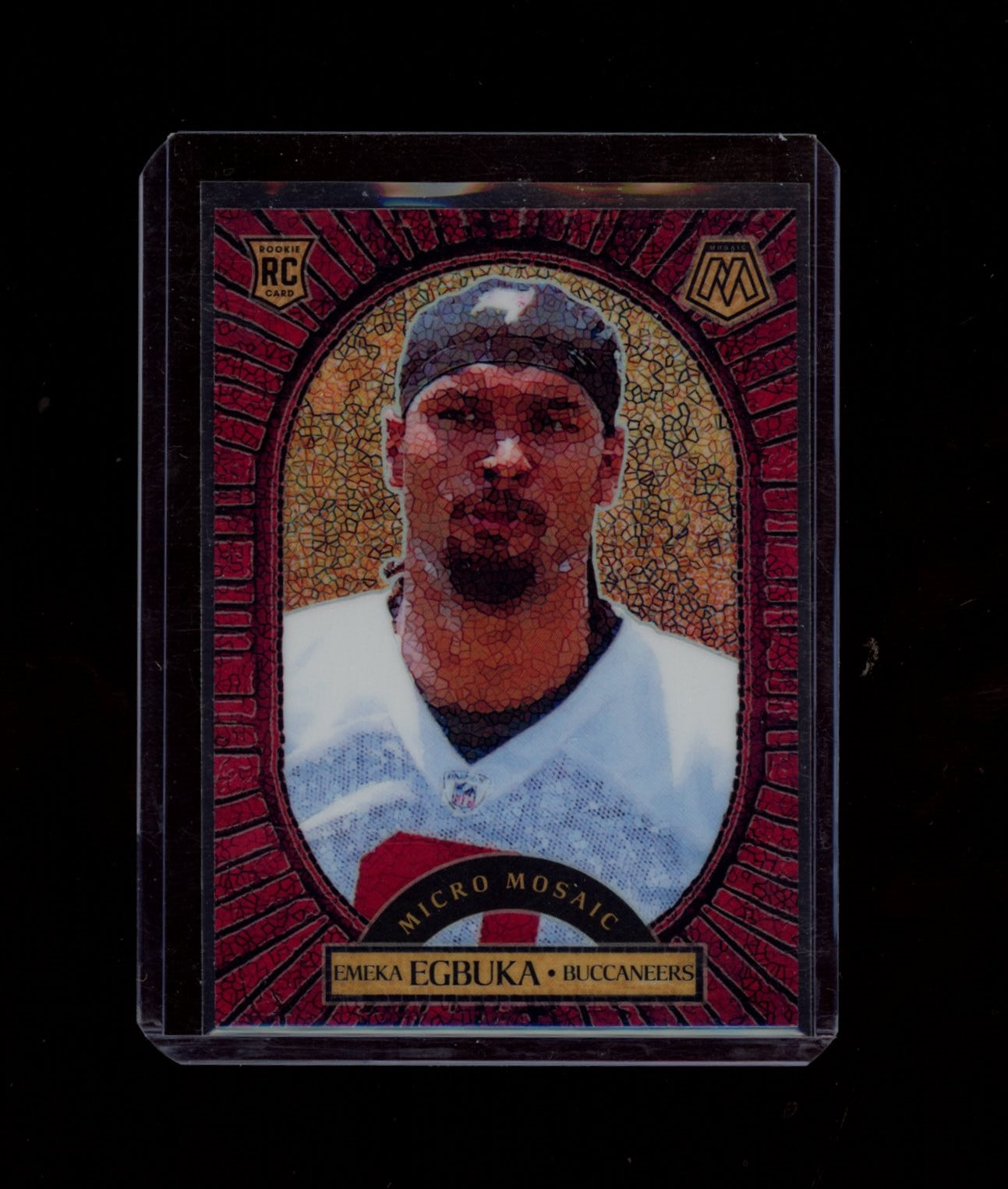 2025 Panini Mosaic #2 Emeka Egbuka Micro Mosaic