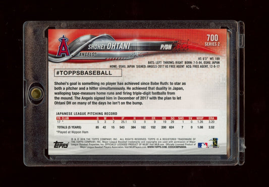 2018 Topps #700 Shohei Ohtani