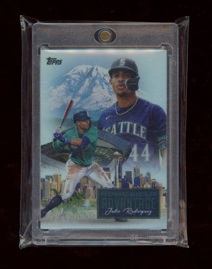 2024 Topps #HFA-7 Julio Rodríguez Home Field Advantage