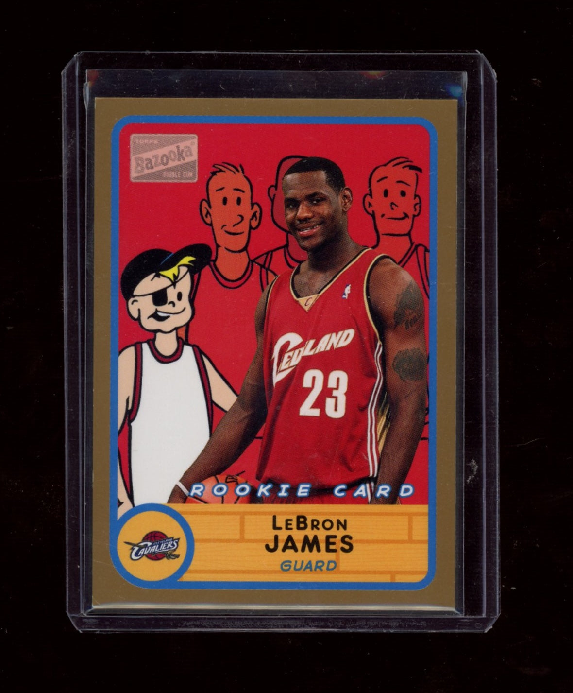 2003-04 Bazooka #276 LeBron James Gold