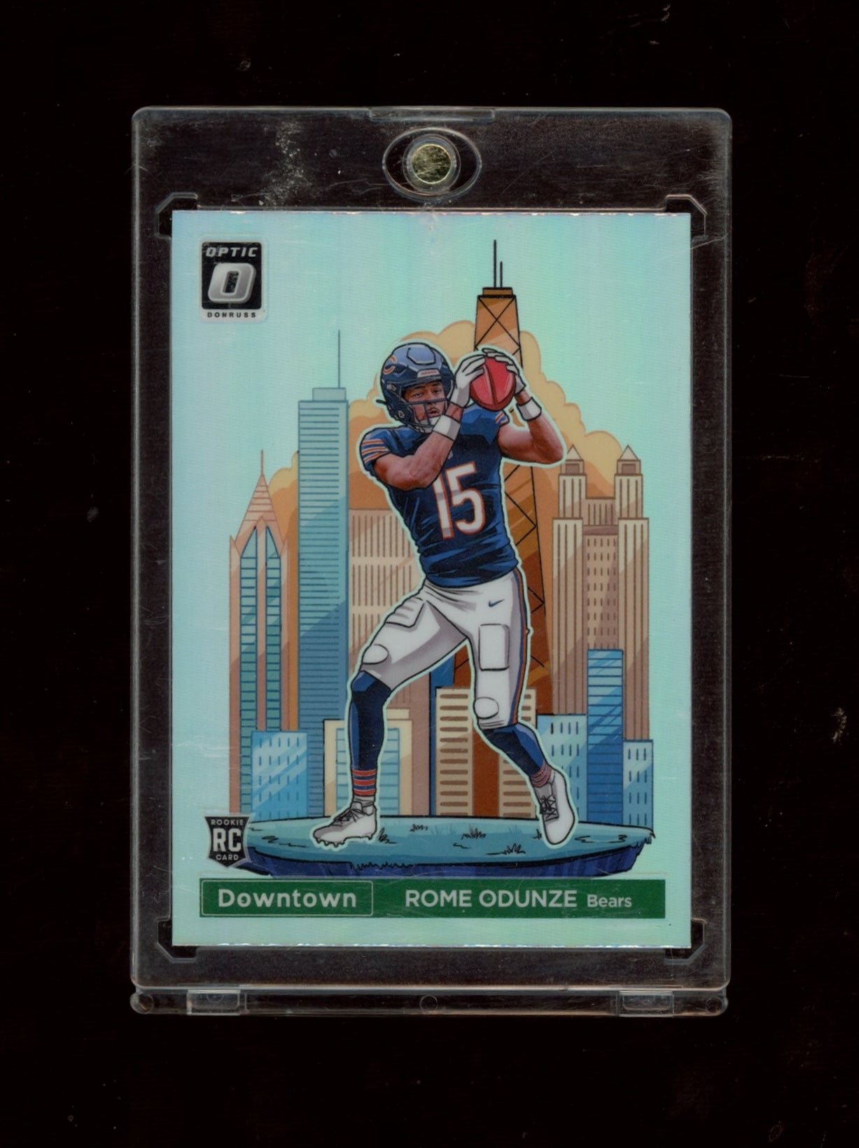 2024 Donruss Optic #15 Rome Odunze Downtown!