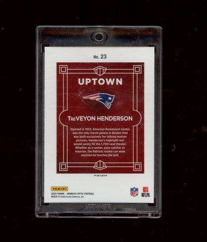 2025 Donruss Optic #23 TreVeyon Henderson Uptown
