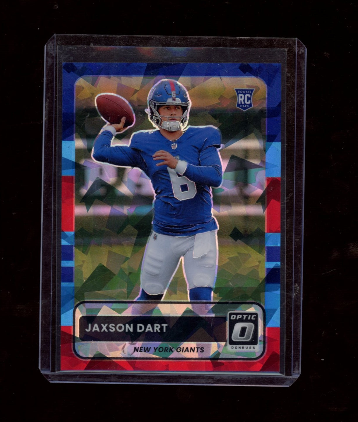 2025 Donruss Optic #2 Jaxson Dart 2015 Retro Ice #/55