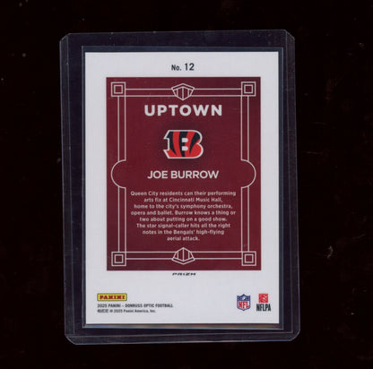 2025 Donruss Optic #12 Joe Burrow Uptown