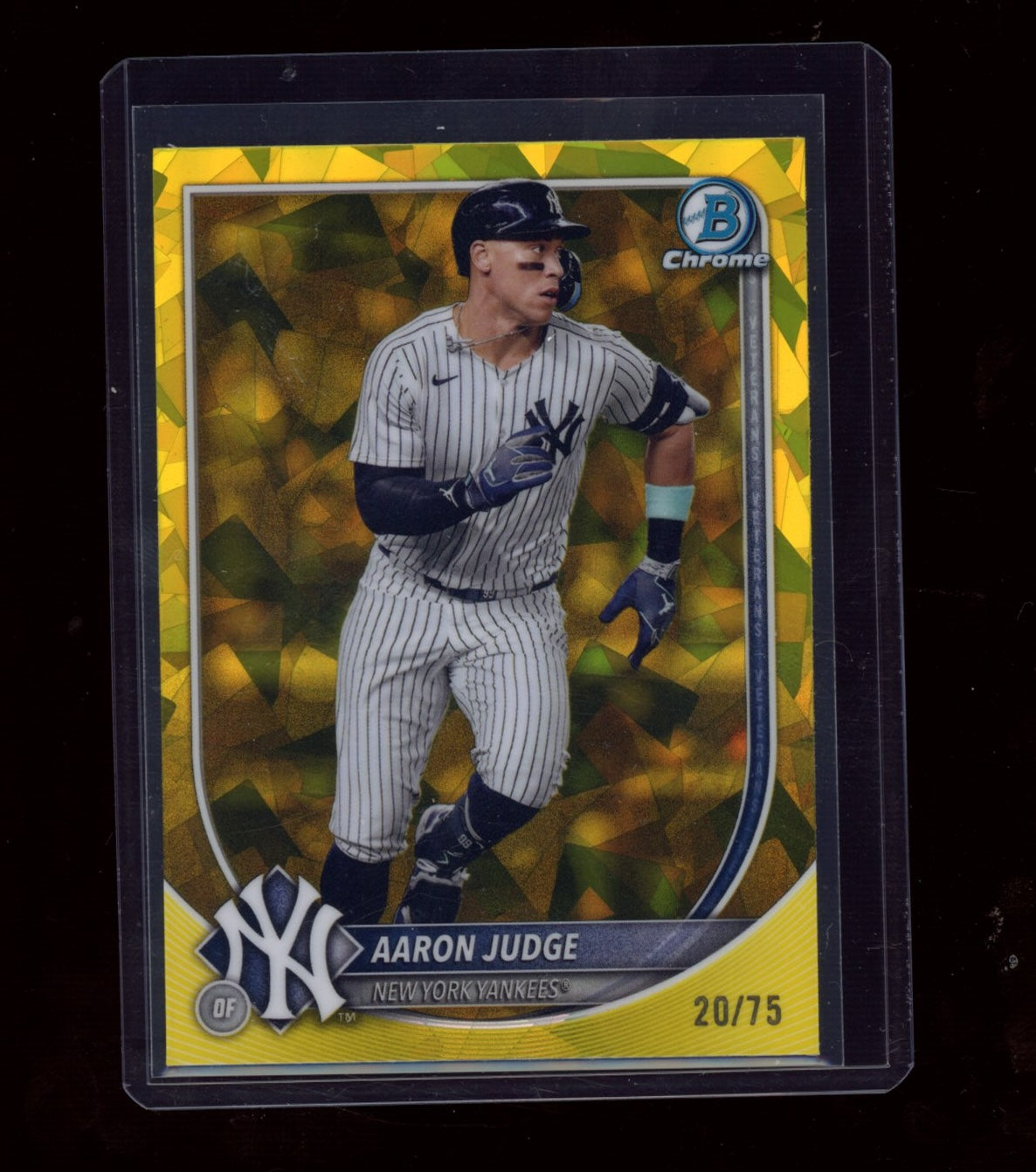 2025 Bowman Chrome Sapphire Edition #99 Aaron Judge Yellow Sapphire #/75