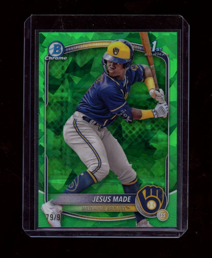 2025 Bowman Sapphire Edition #BCP-50 Jesus Made Green #/99