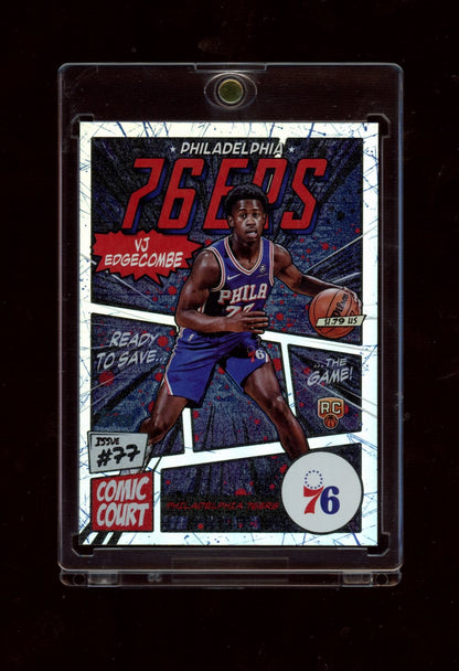 2025-26 Topps #CC-18 VJ Edgecombe Comic Court