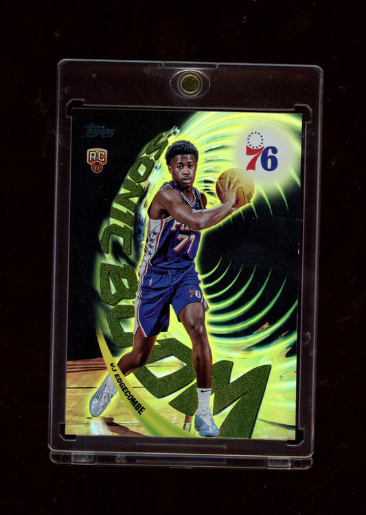 2025-26 Topps #SB-20 VJ Edgecombe Sonic Boom