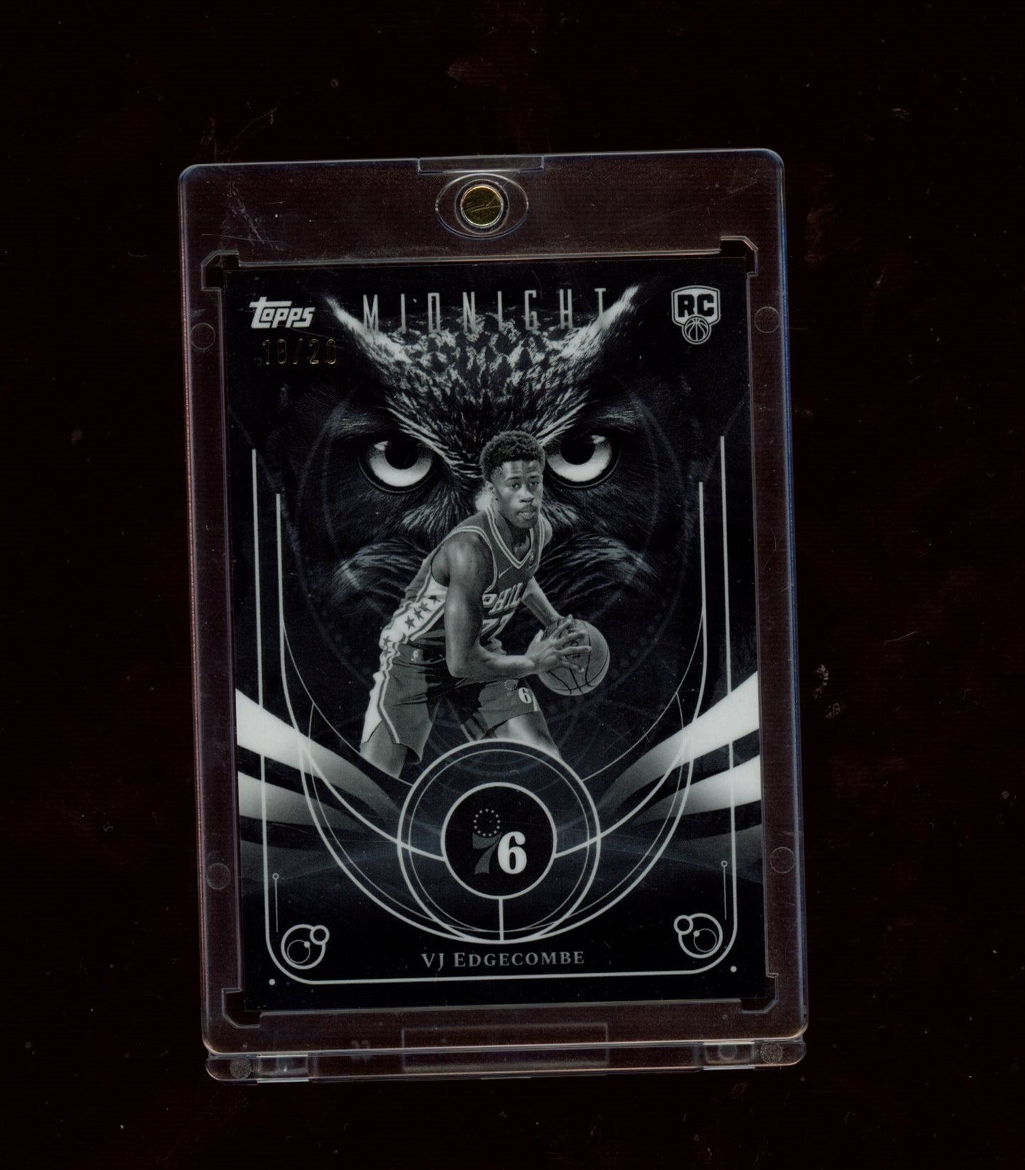 2025-26 Topps Midnight #NO-18 VJ Edgecombe Night Owls Equinox #/20