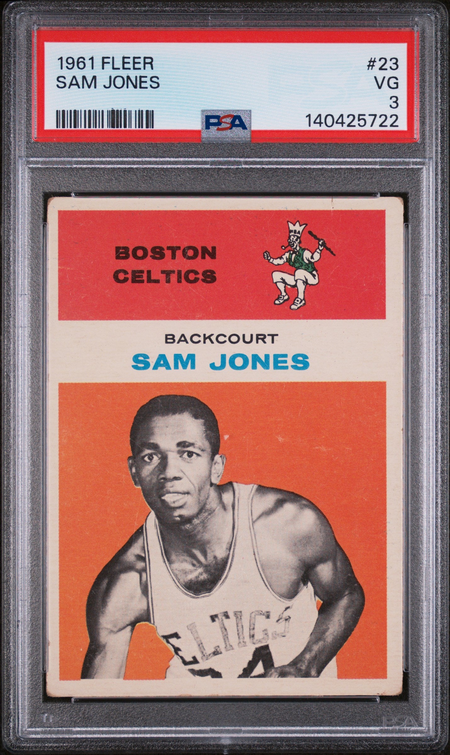 1961 Fleer #23 Sam Jones PSA 3