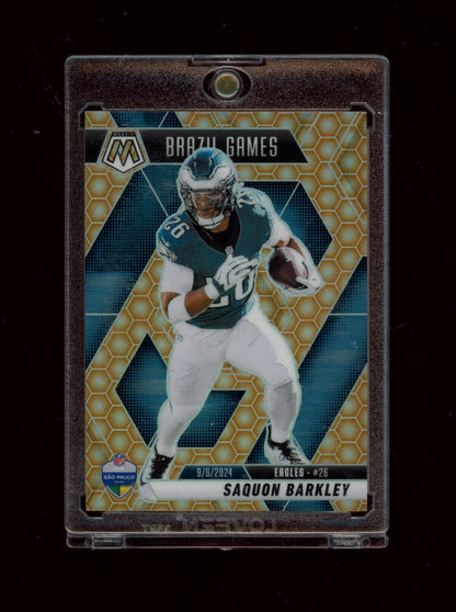 2025 Panini Mosaic #263 Saquon Barkley Honeycomb