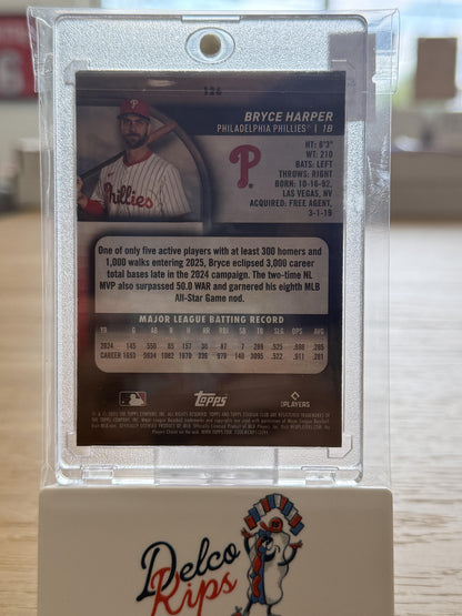 2025 Stadium Club #126 Bryce Harper Members Only
