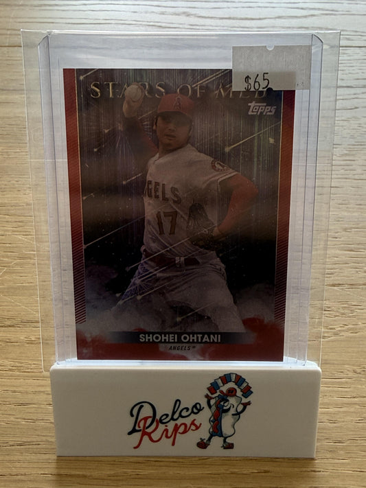 2022 Topps #SMLB-33 Shohei Ohtani Stars of MLB Red #/75