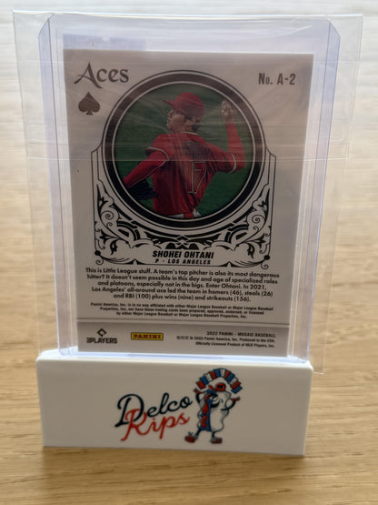 2022 Panini Mosaic #A-2 Shohei Ohtani Aces