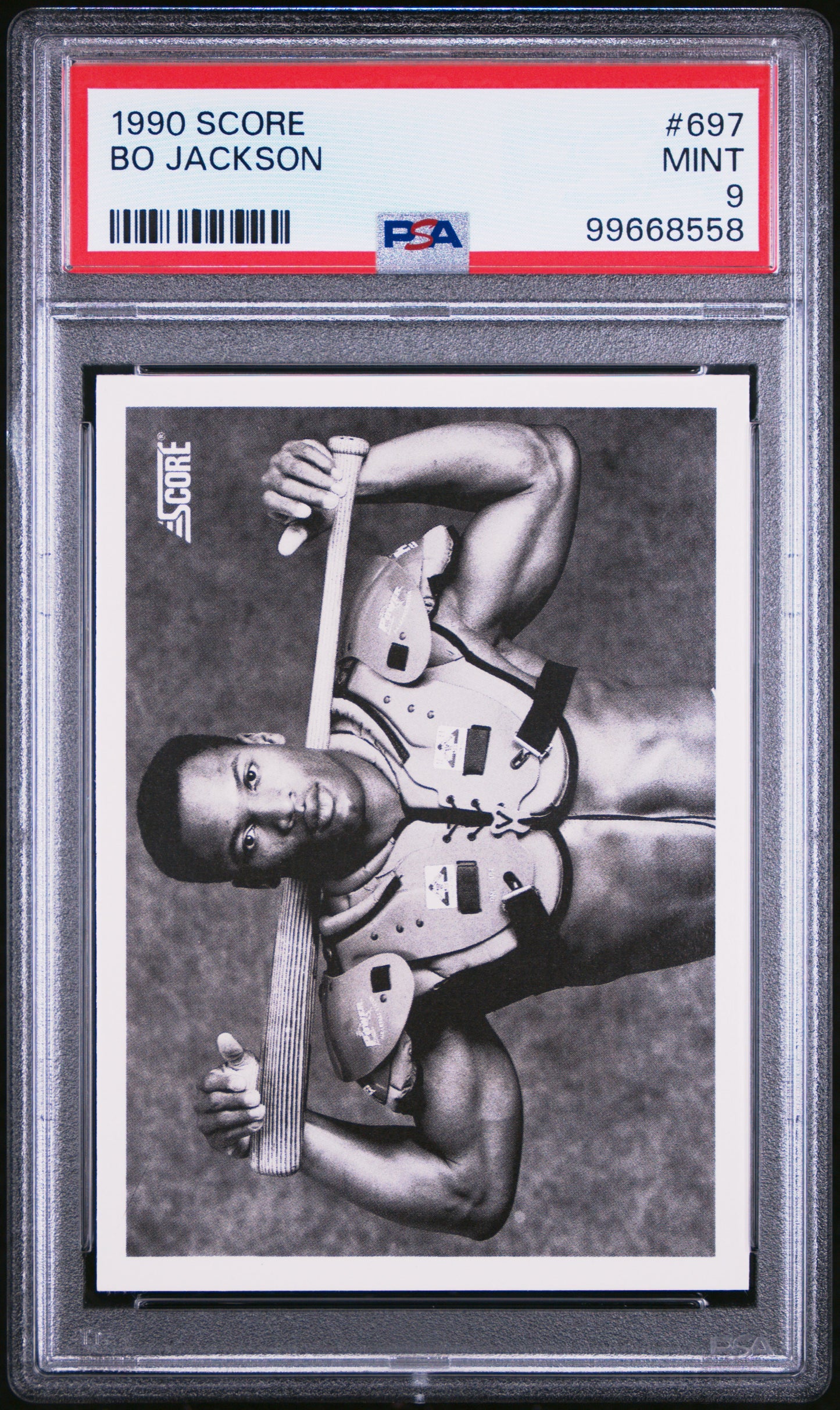 1990 Score #697 Bo Jackson PSA 9