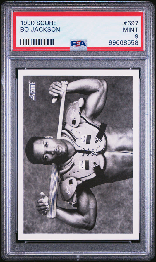 1990 Score #697 Bo Jackson PSA 9