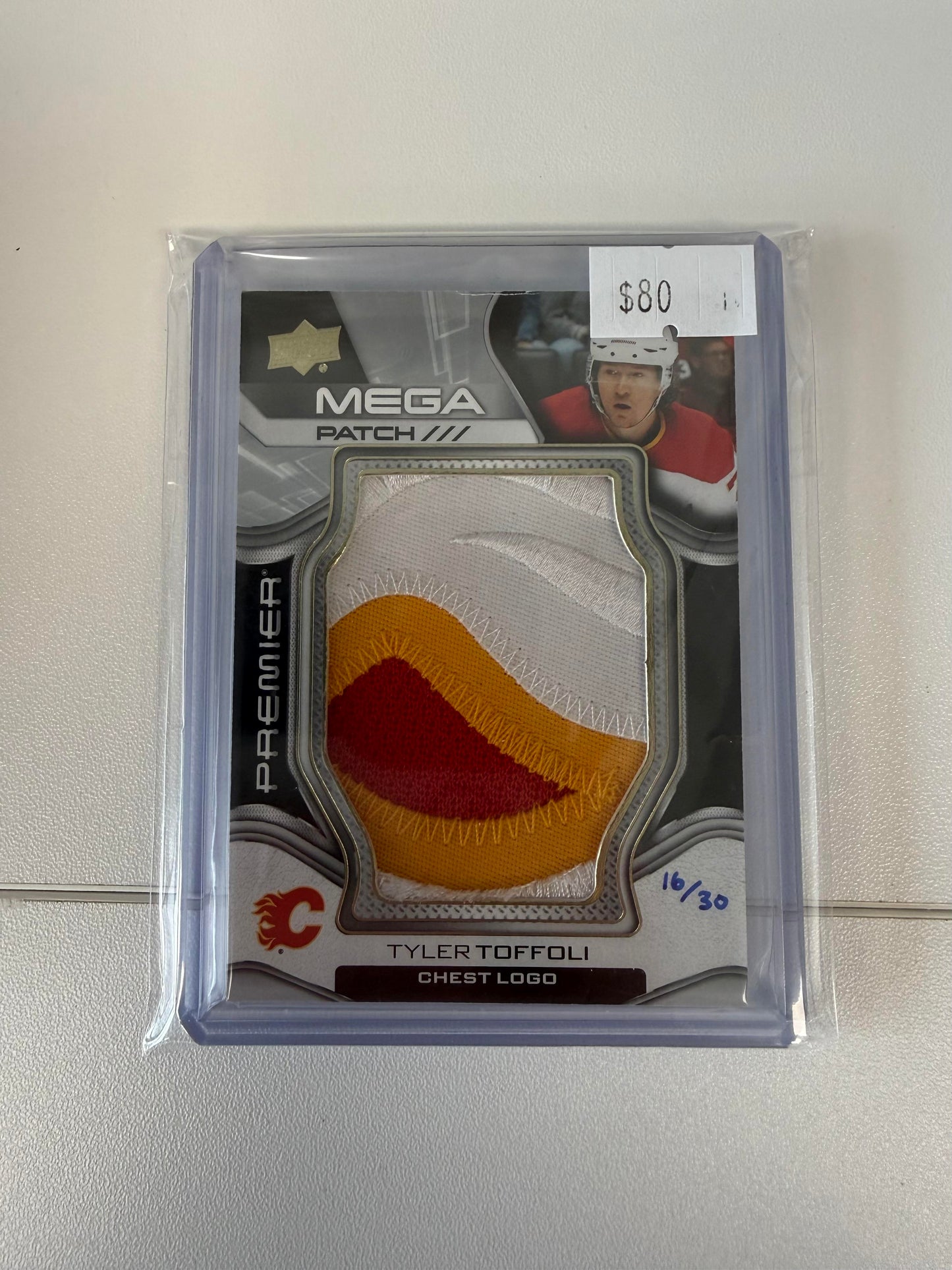 2022-23 Upper Deck Prmier #PMP-LI Tyler Toffoli Premier patch Logos /30