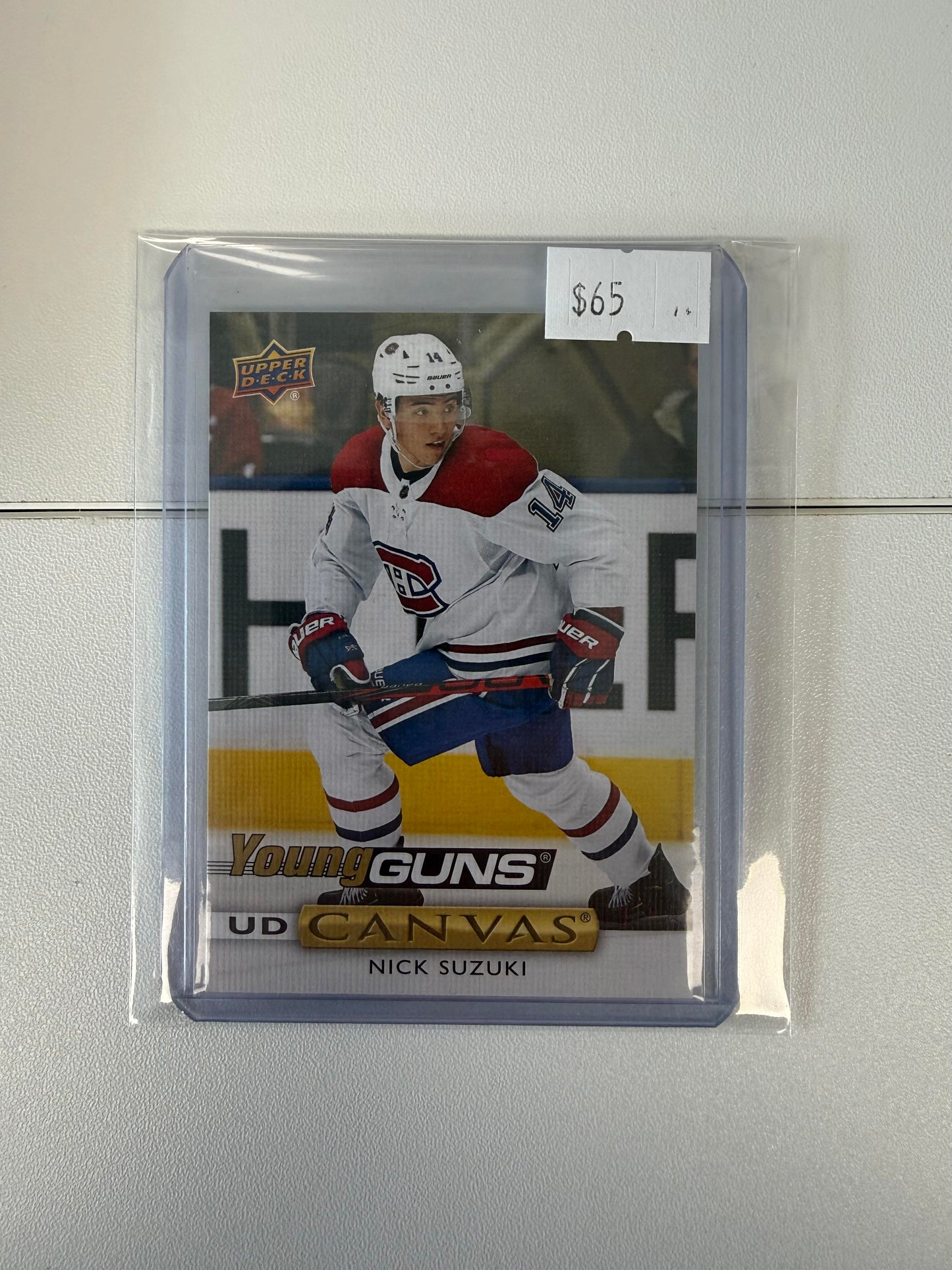 2019-20 Upper Deck #C115 Nick Suzuki UD Canvas