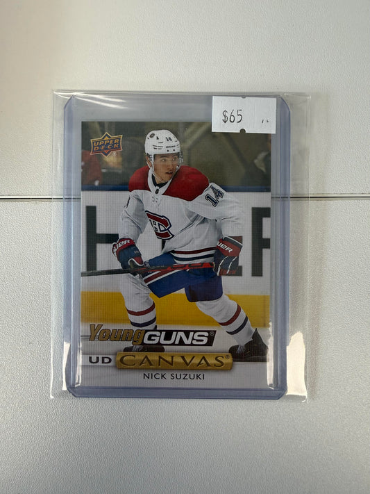 2019-20 Upper Deck #C115 Nick Suzuki UD Canvas