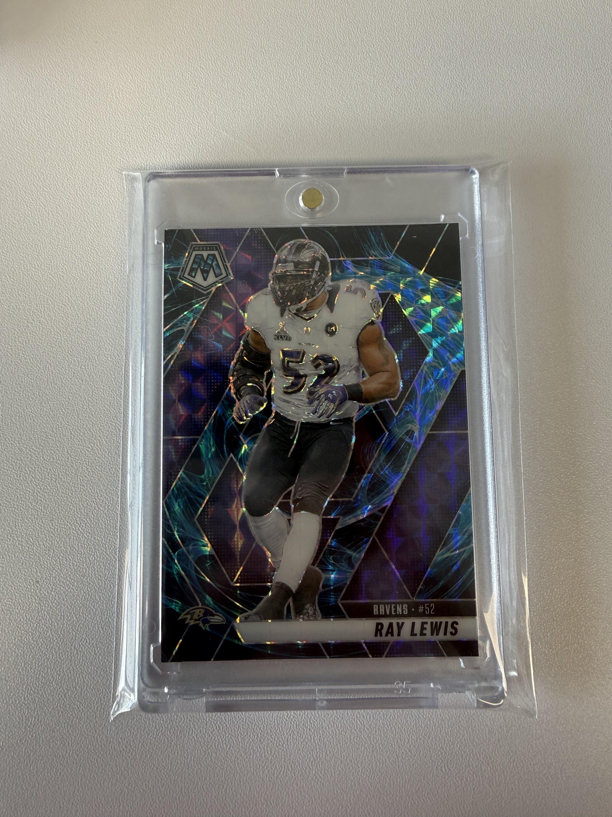 2025 Panini Mosaic #202 Ray Lewis Mosaic Genesis