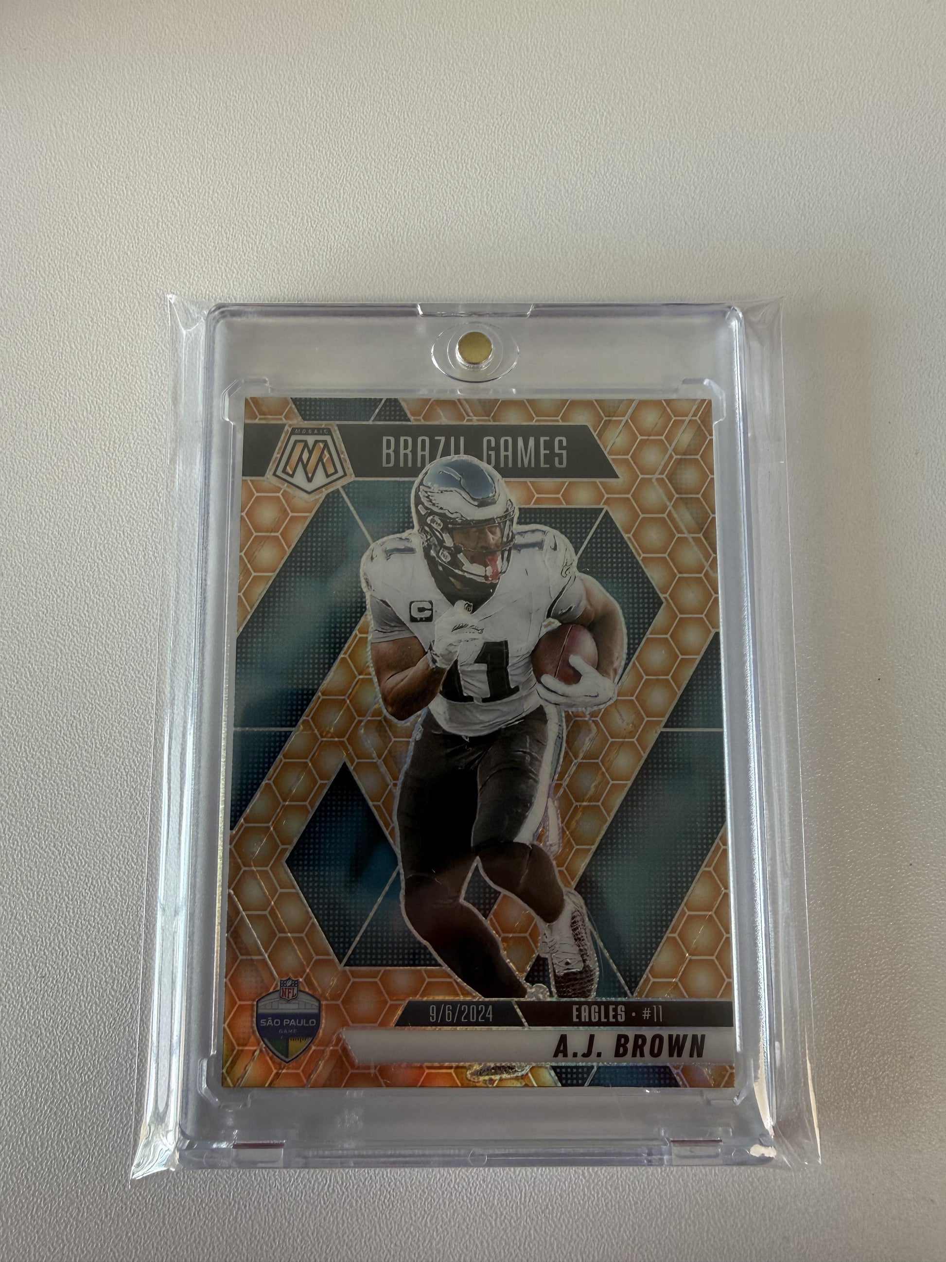 2025 Panini Mosaic #266 A.J. Brown Honeycomb