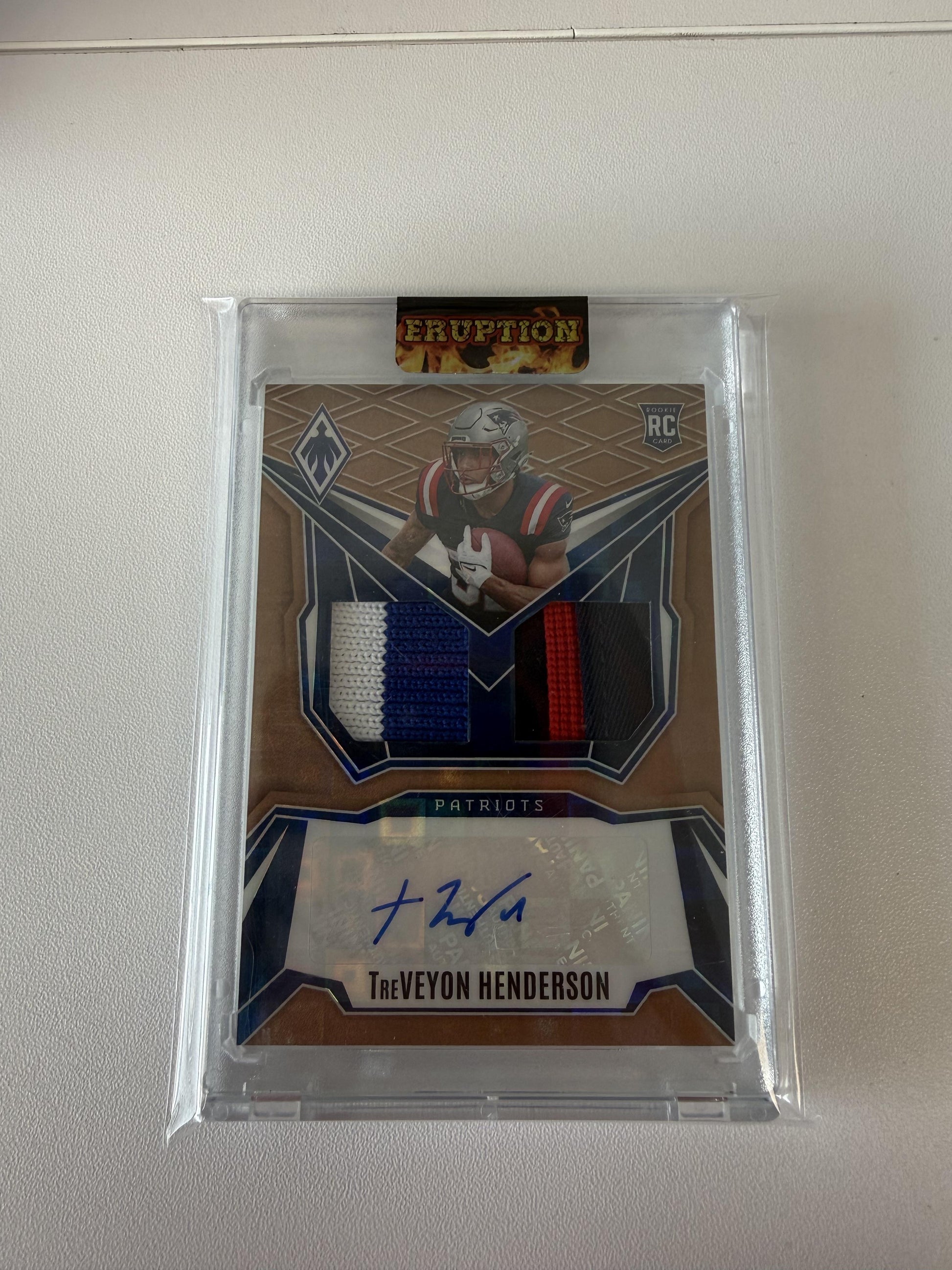 2025 Panini Phoenix #DRP-THN TreVeyon Henderson RPA Bronze Pandora Prizm #/199