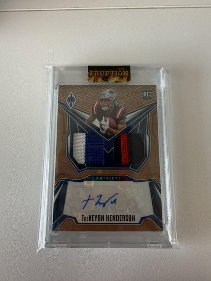 2025 Panini Phoenix #DRP-THN TreVeyon Henderson RPA Bronze Pandora Prizm #/199